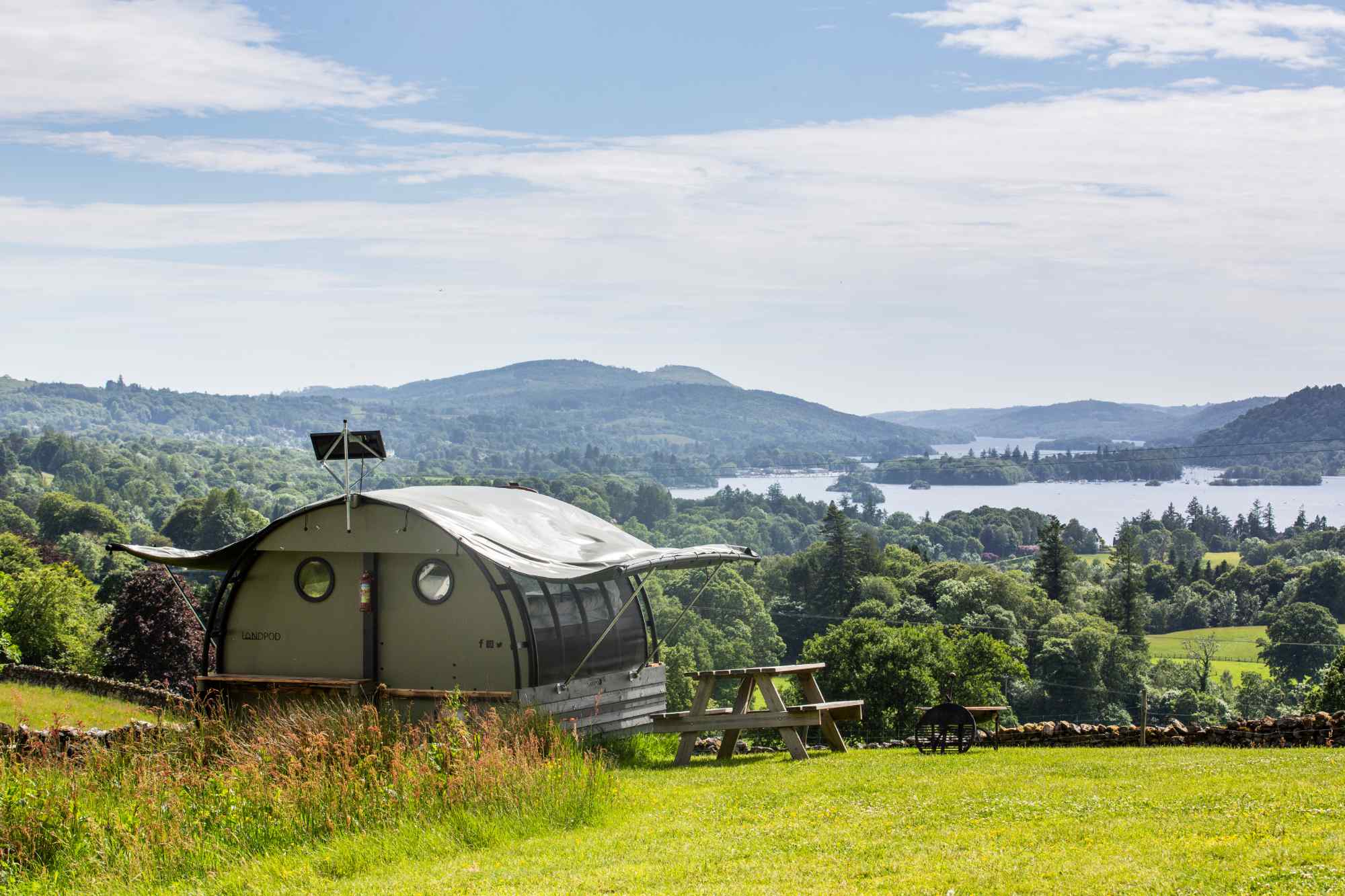 Landpod at YHA Windermere in the Lake District