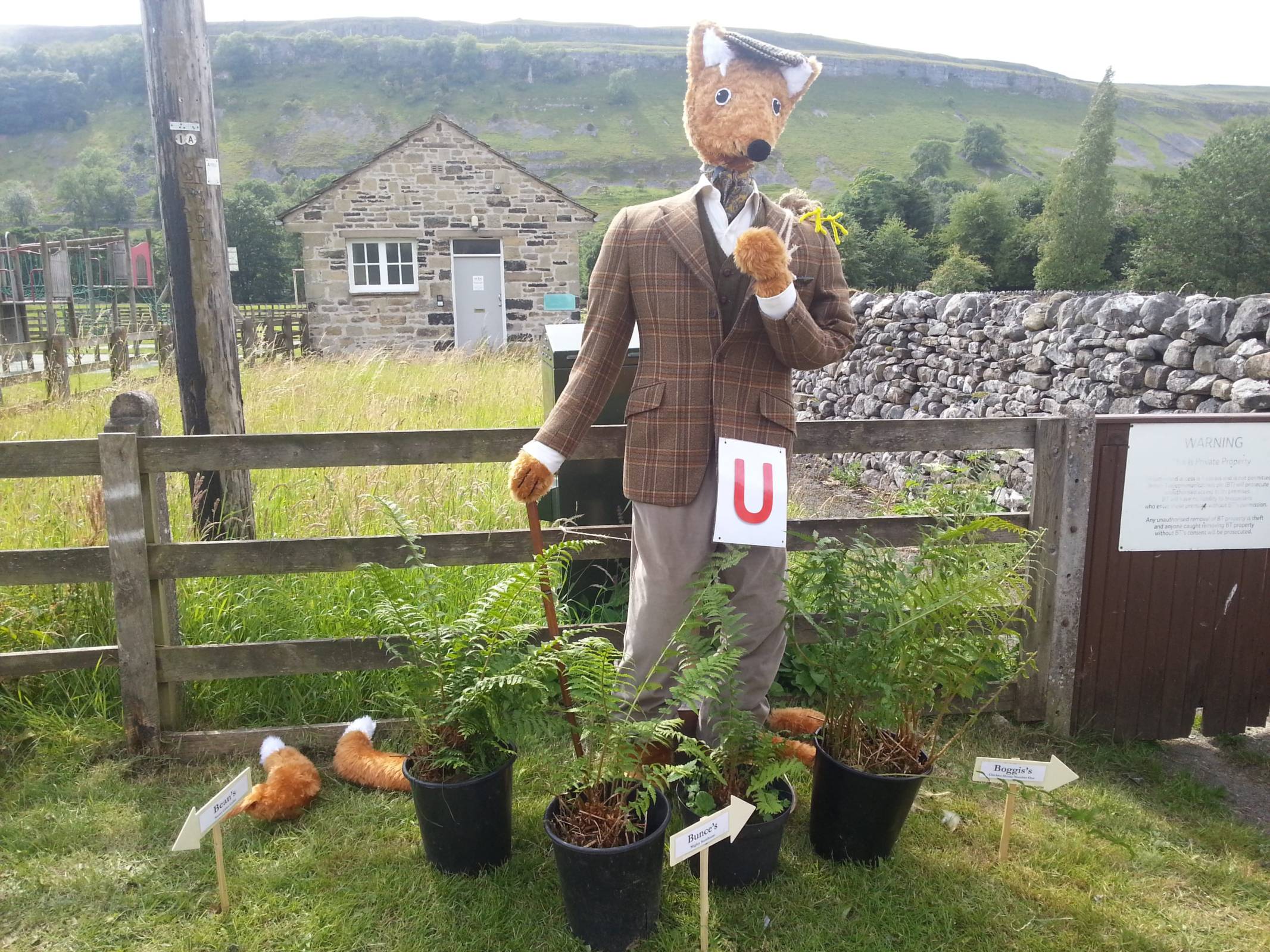 Kettlewell Scarecrow festival 