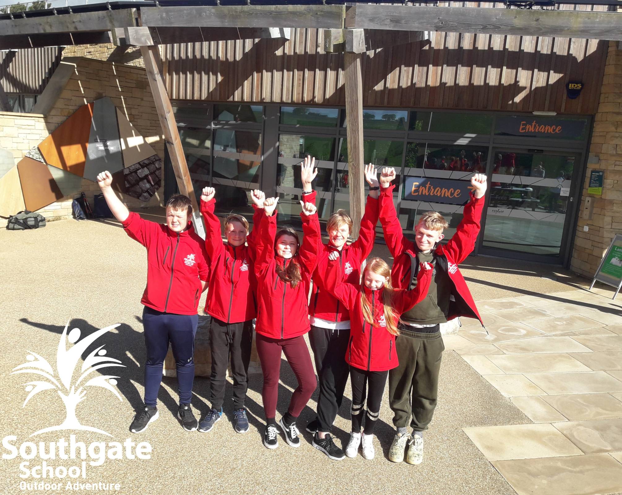 School children on a YHA Break