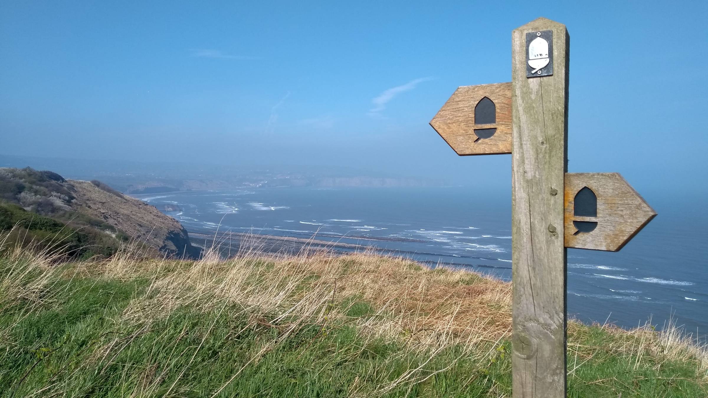 Cleveland Way Sign