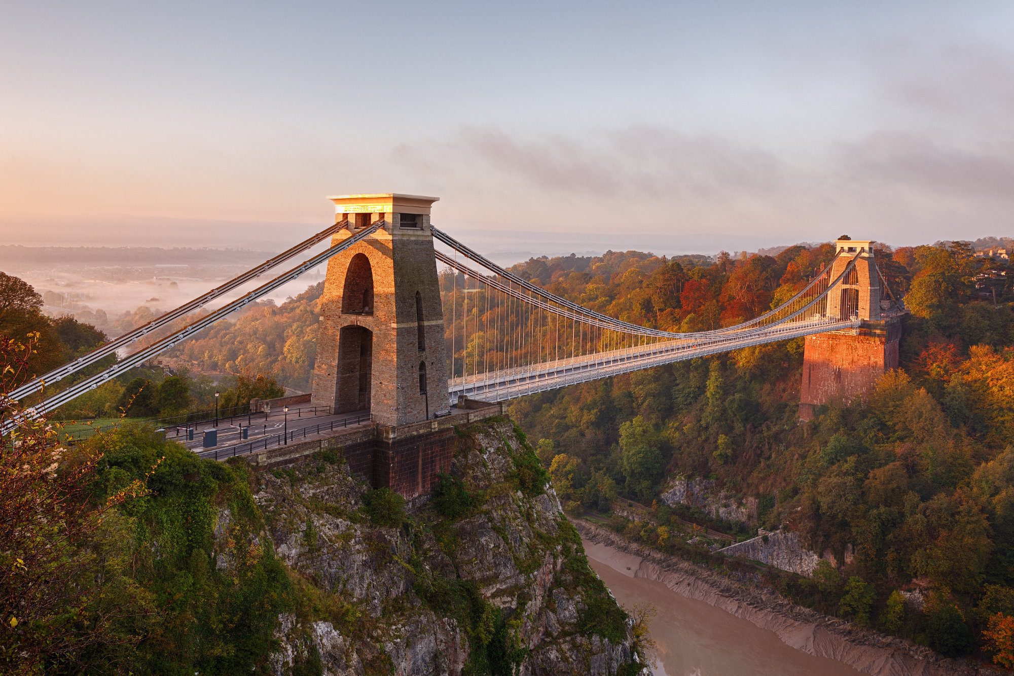 Bristol at sunset