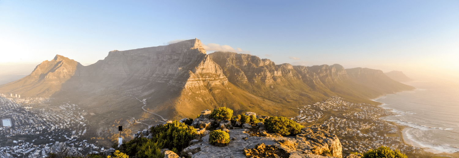 Table mountain view