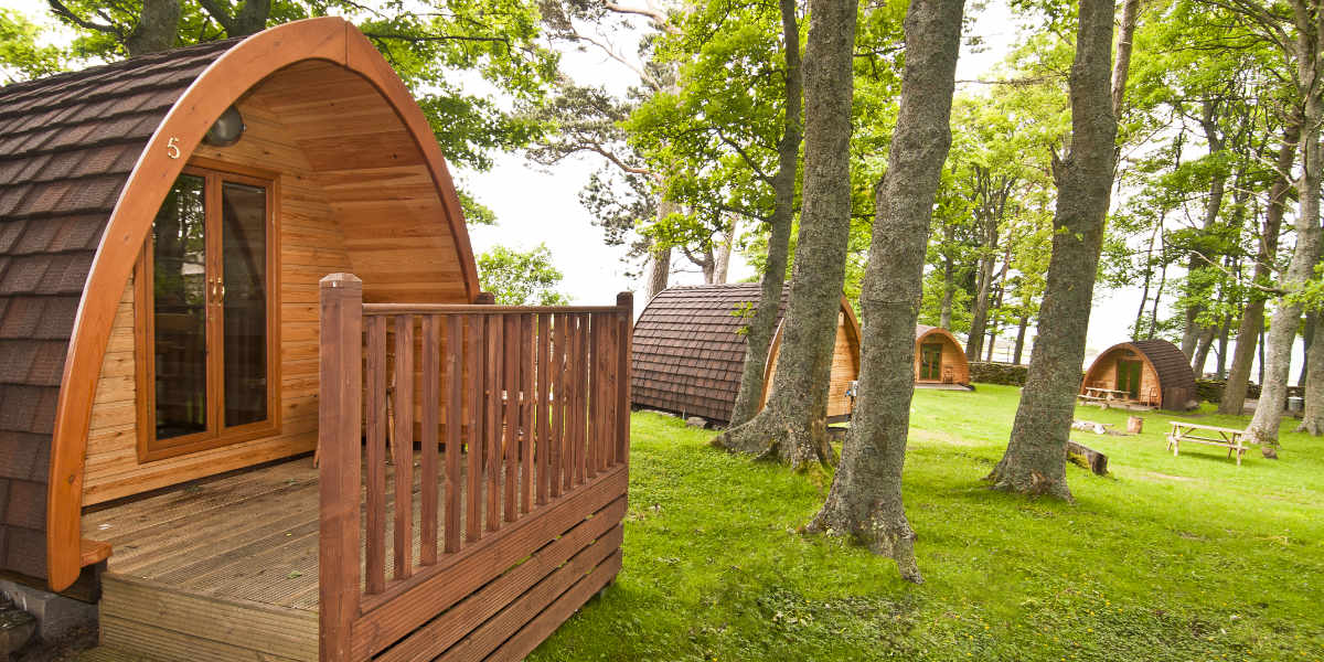 YHA Grinton Lodge camping pods