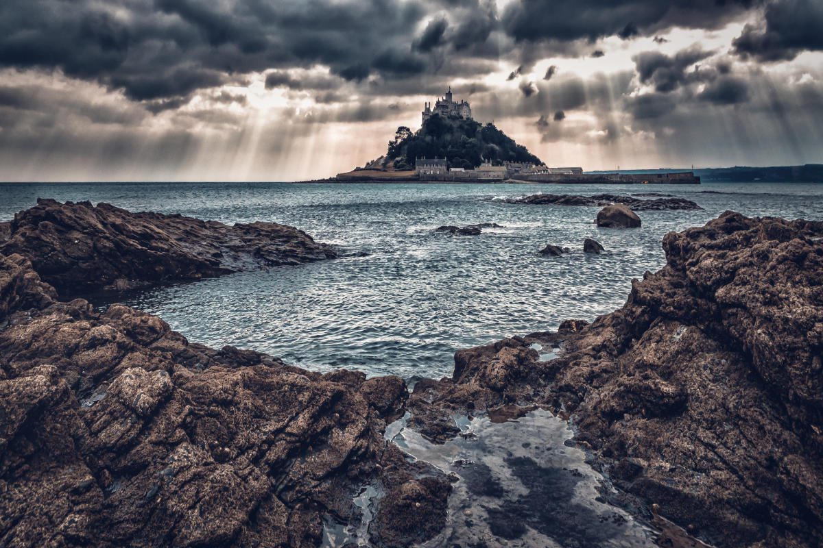 St Michaels Mount in Cornwall 
