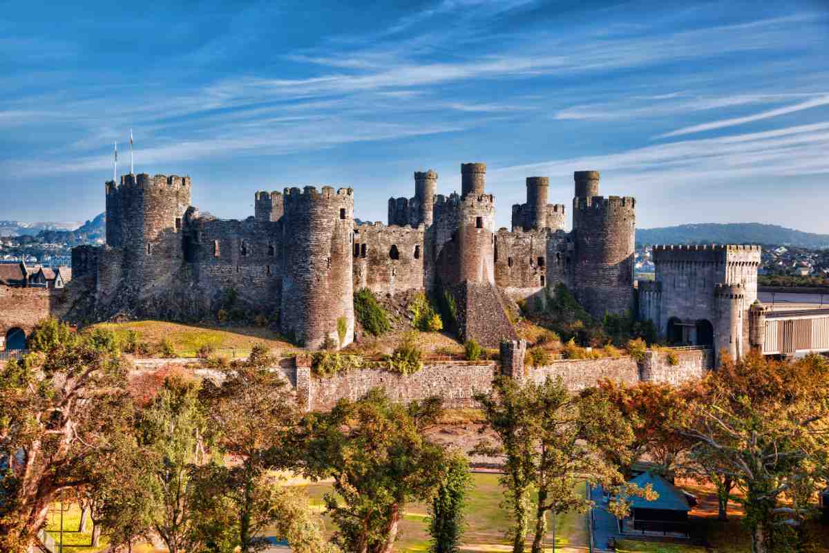 Conwy Castle in Wales, United Kingdom