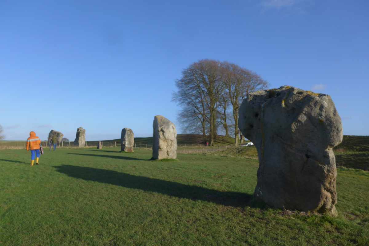 Avebury Stone Circles in Wiltshire
