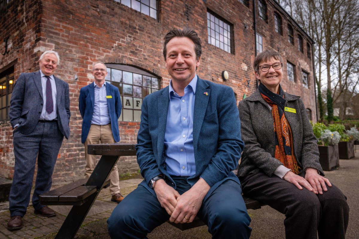 Tourism Minister with Margaret Hart at YHA Ironbridge Coalport