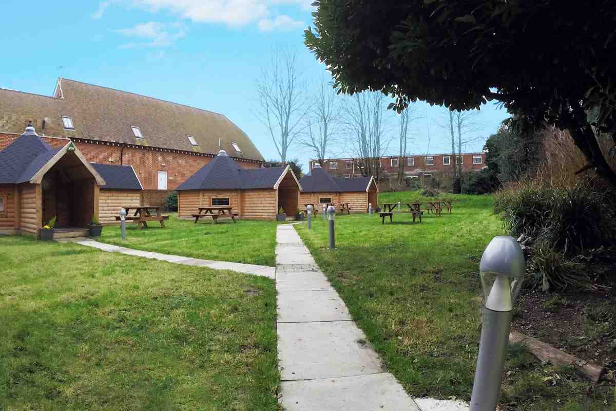 The deluxe cabins at YHA Canterbury