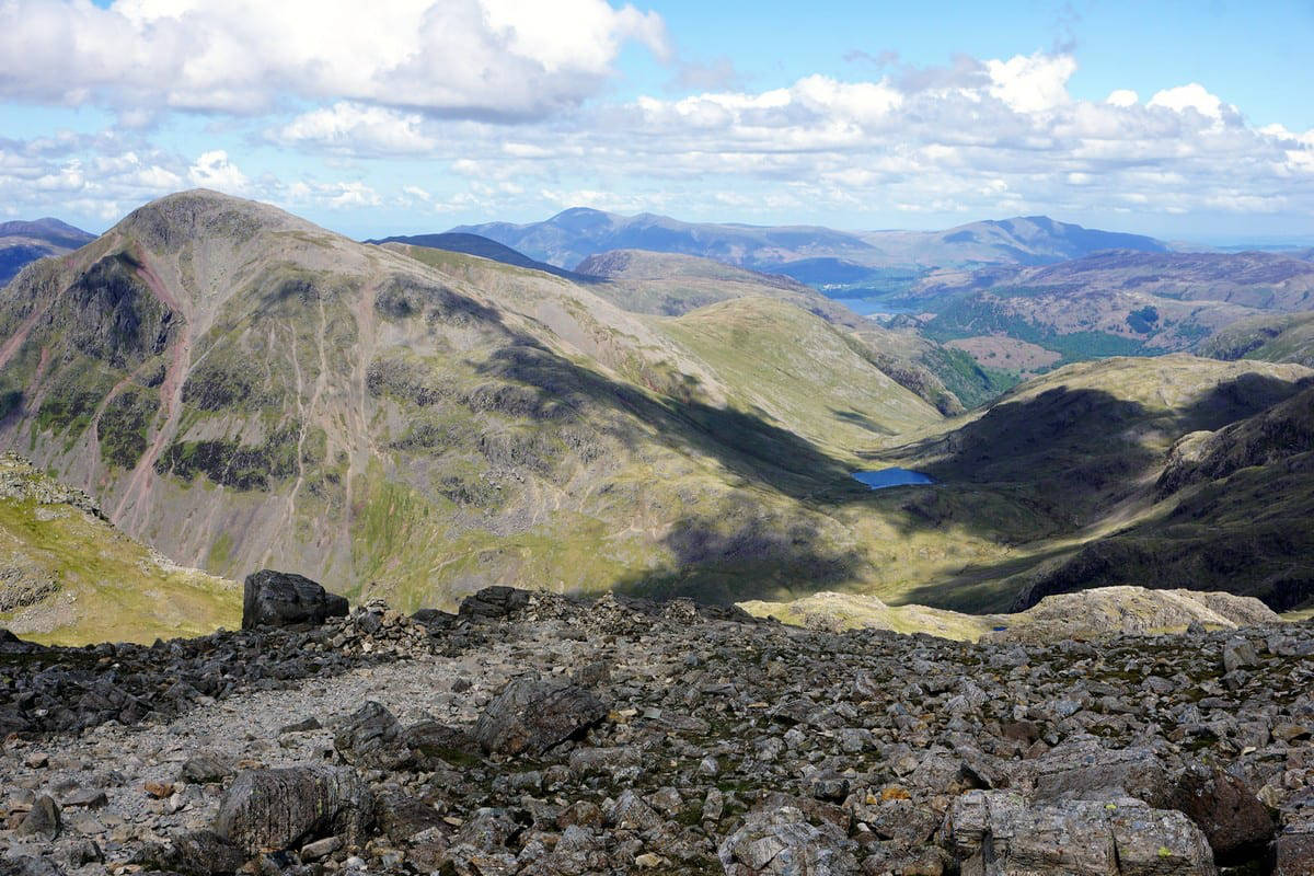 Scafell Pike view