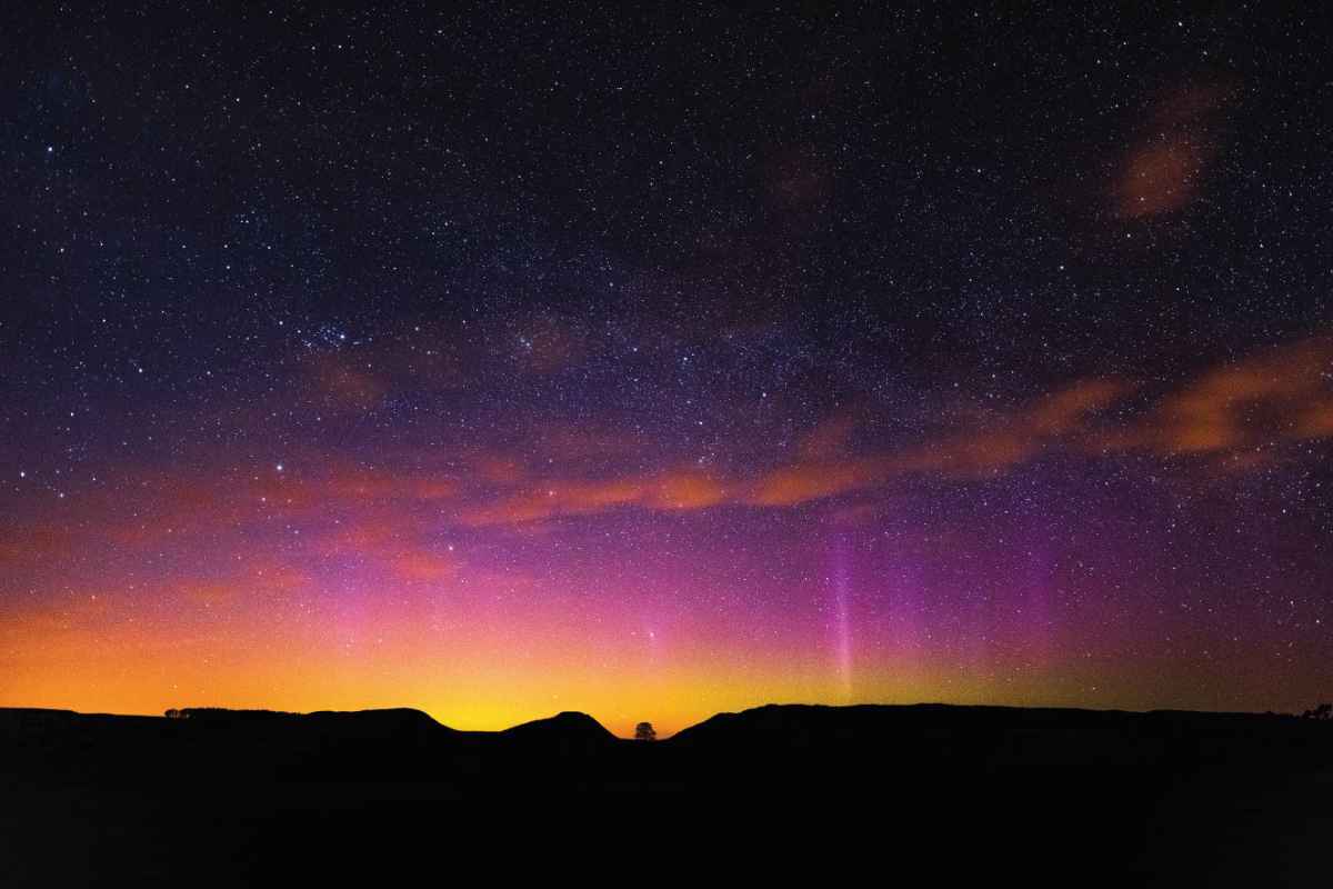 Stargazing at Hadrians Wall