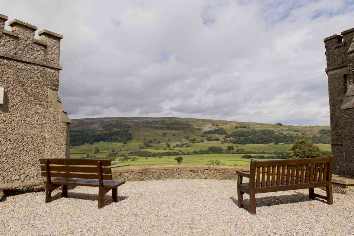 View from YHA Grinton Lodge