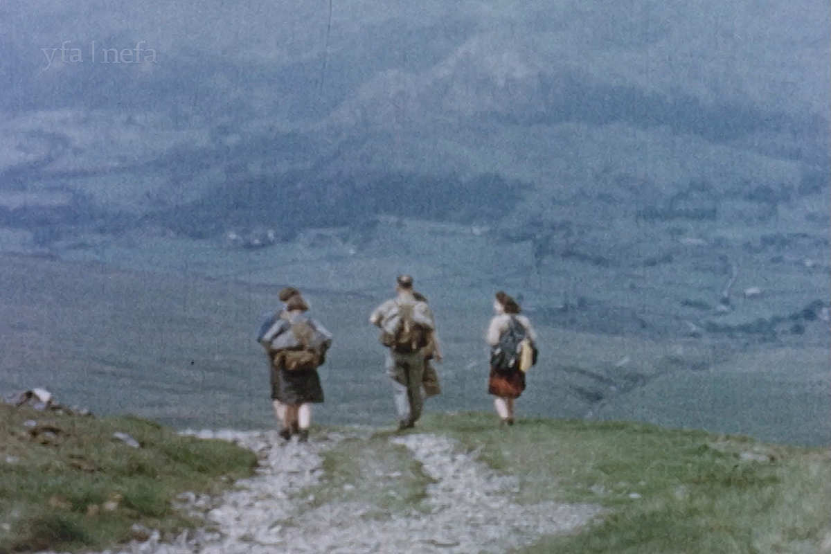 Walkers in the YHA archive